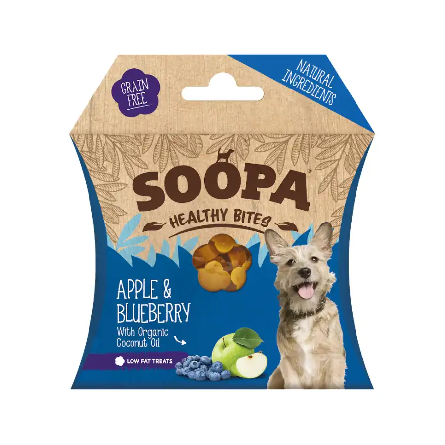 soopa bites jabłko i borówka