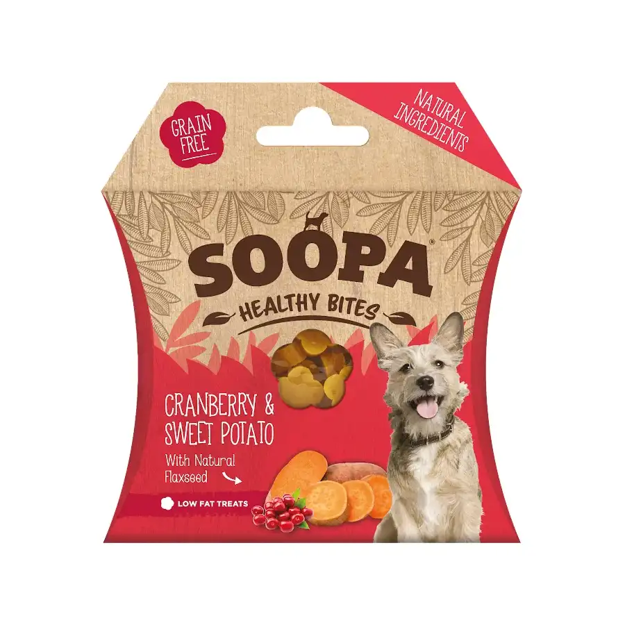 Soopa Healthy Bites żurawina i batat 50g