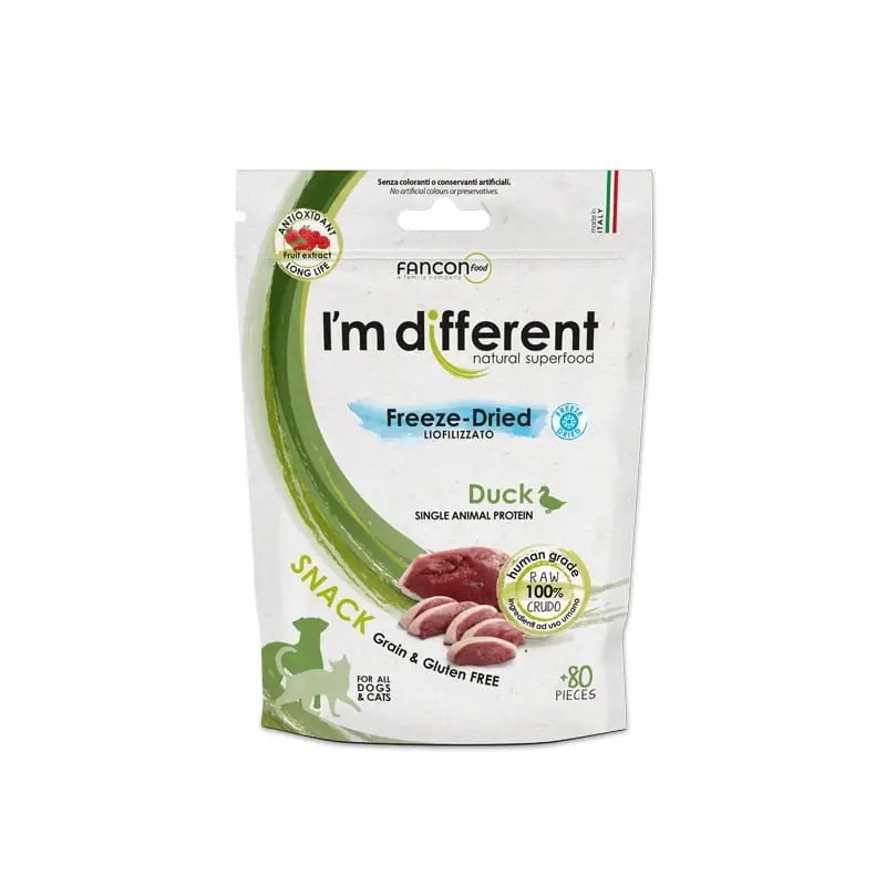 i'm different mięso liofilizowane kaczka