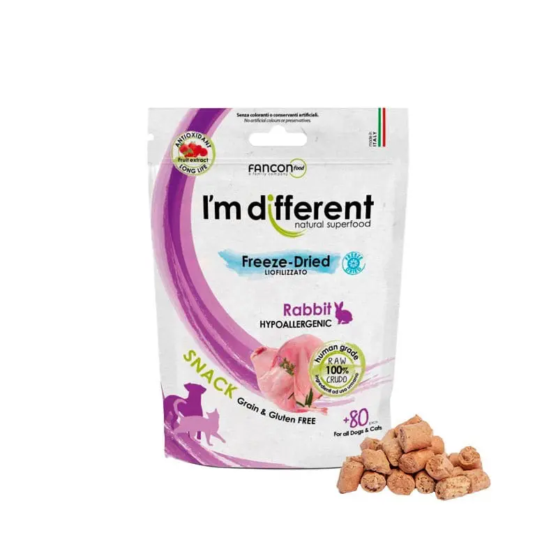 I'm different mięso liofilizowane królik