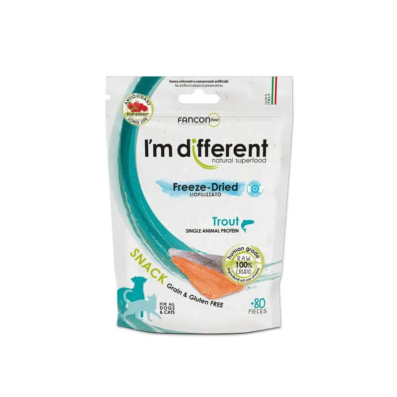 I'm different mięso liofilizowane pstrąg