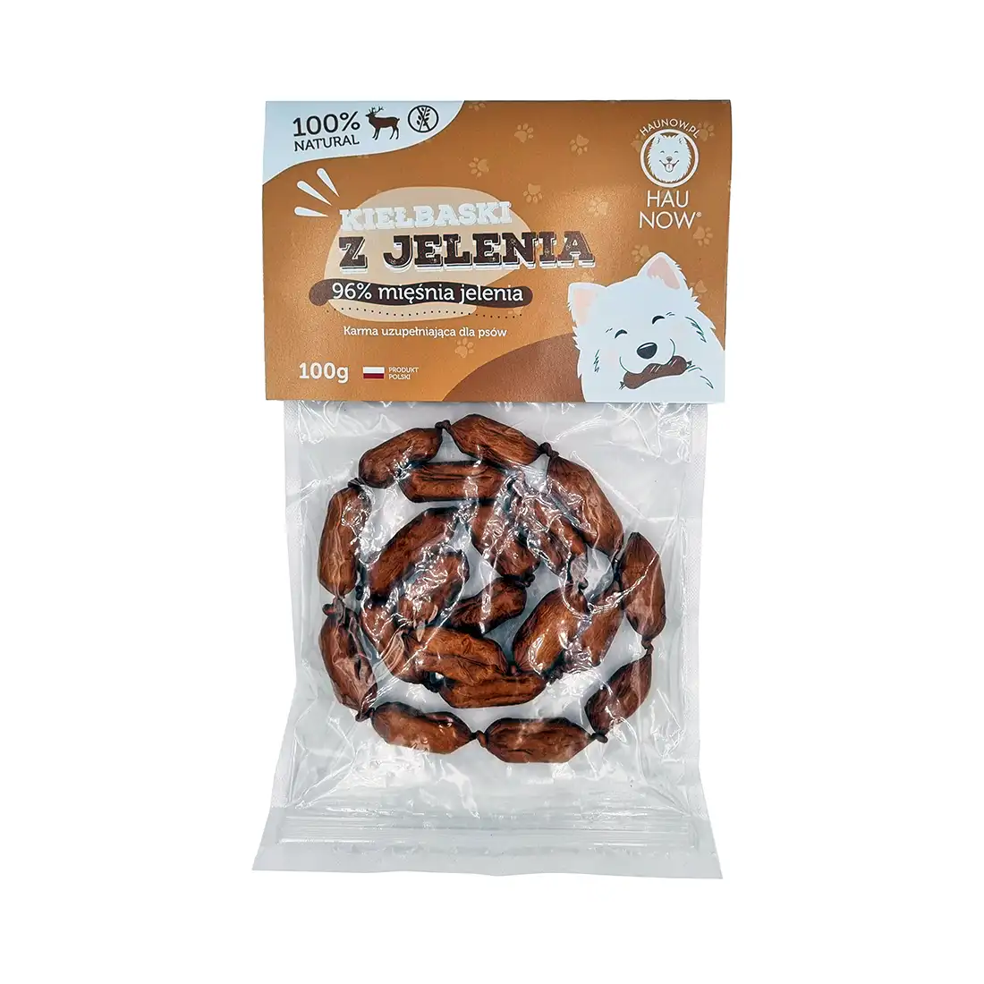 Kiełbaski z jelenia