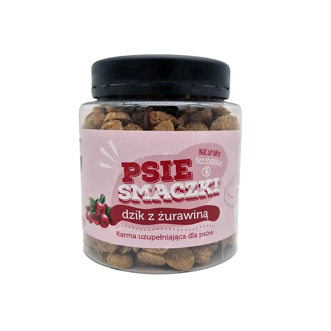 Psie smaczki dzik z żurawiną