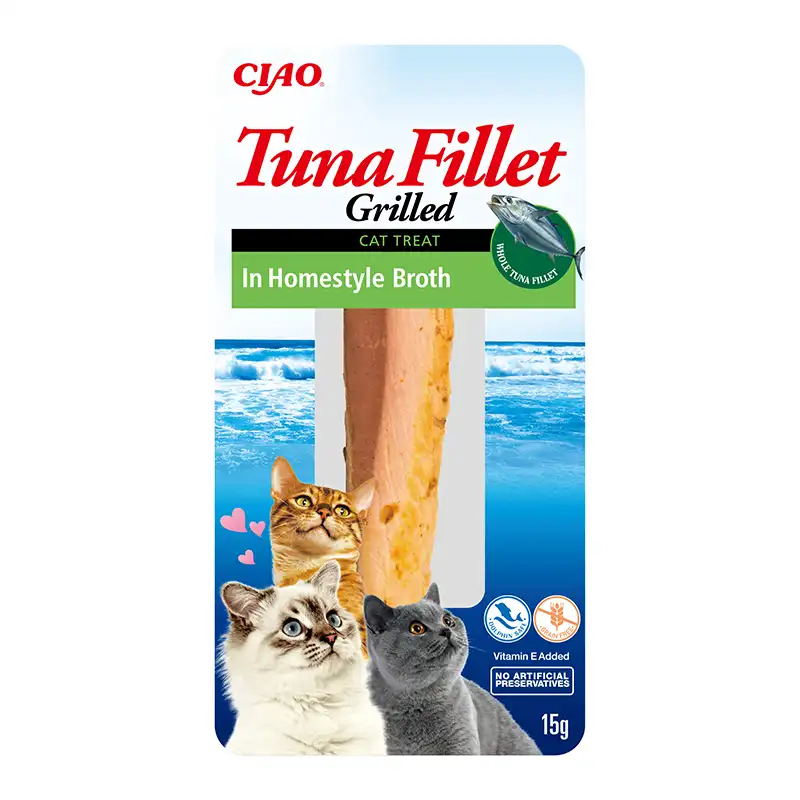 INABA CAT TUNA FILLET IN HOMESTYLE BROTH