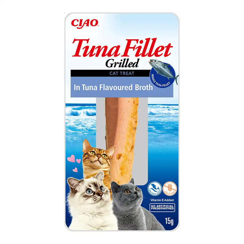 INABA CAT TUNA FILLET IN TUNA FLAVOURED BROTH