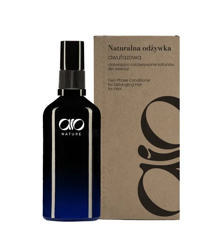 AIO Nature Naturalna odżywka dwufazowa ułatwiająca rozczesywanie kołtunów 100ml