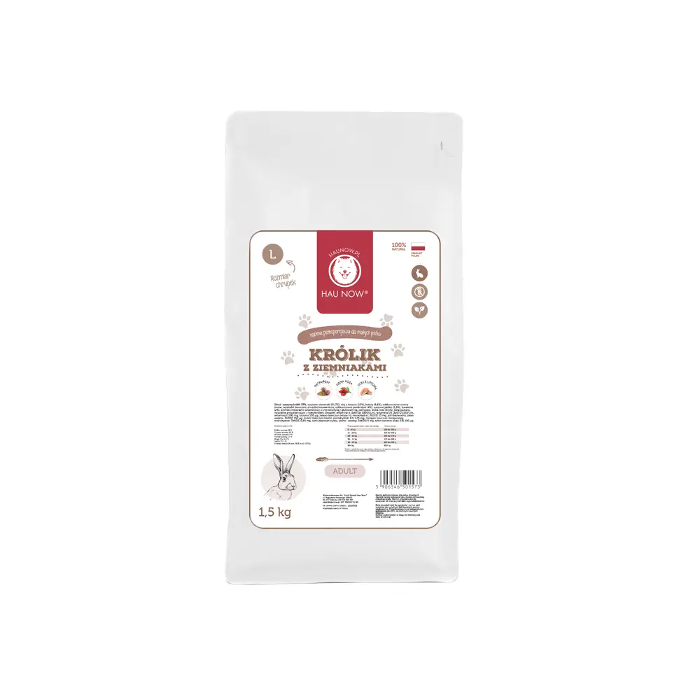 Karma sucha Królik ADULT 1.5kg L