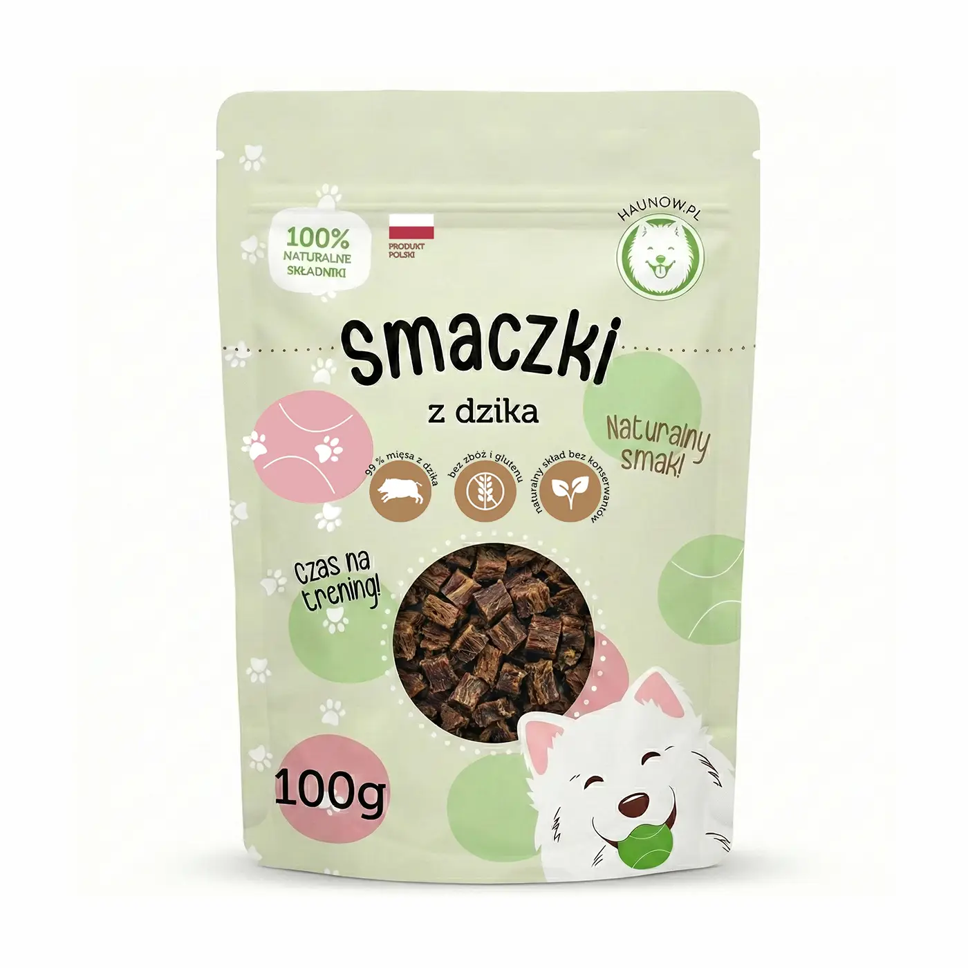 Hau Now Smaczki z dzika 100 g