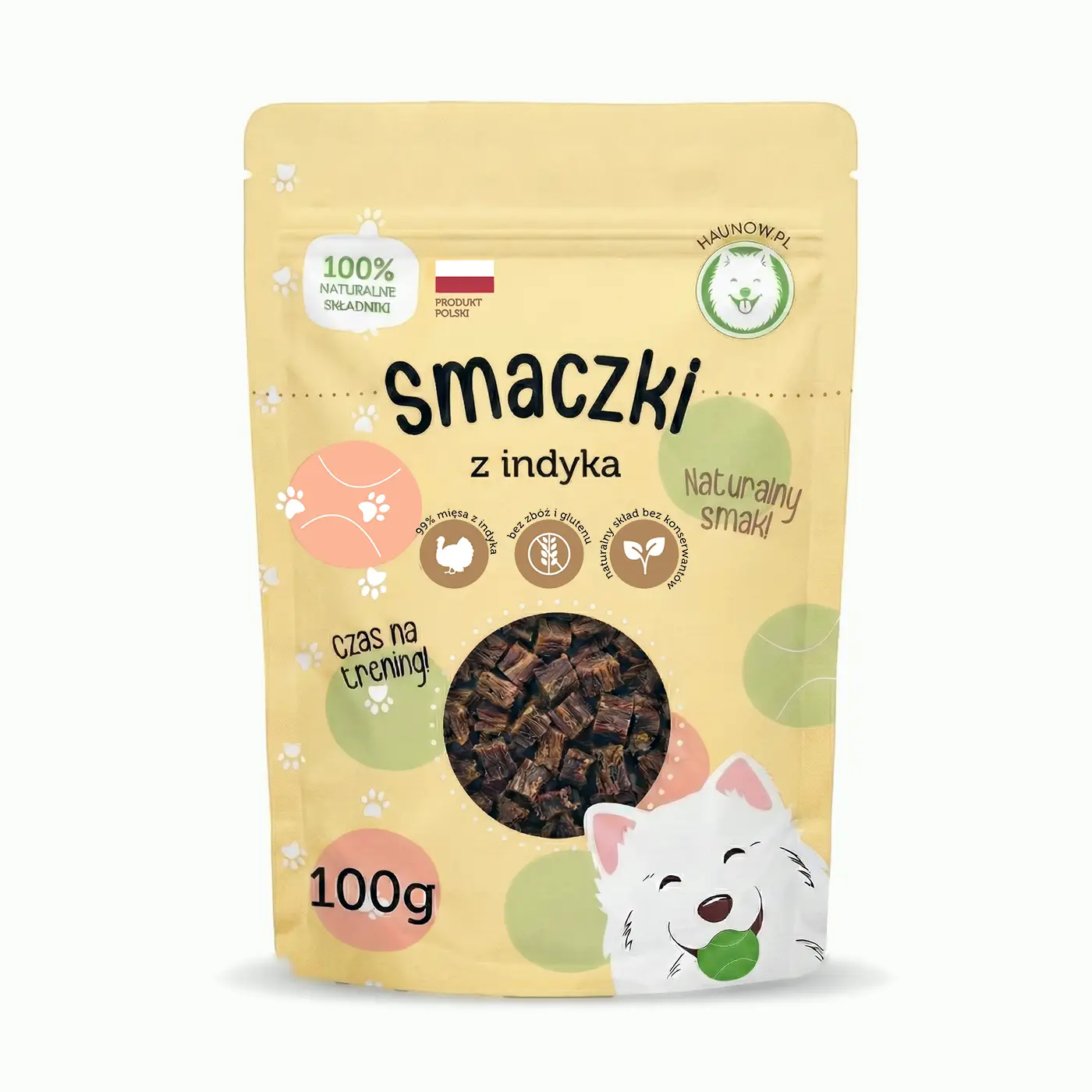 Hau Now Smaczki z indyka 100g