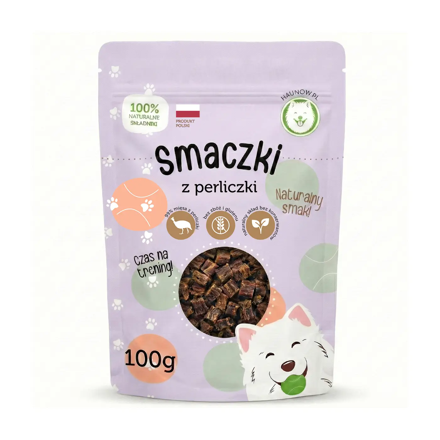 Hau Now Smaczki z perliczki 100g